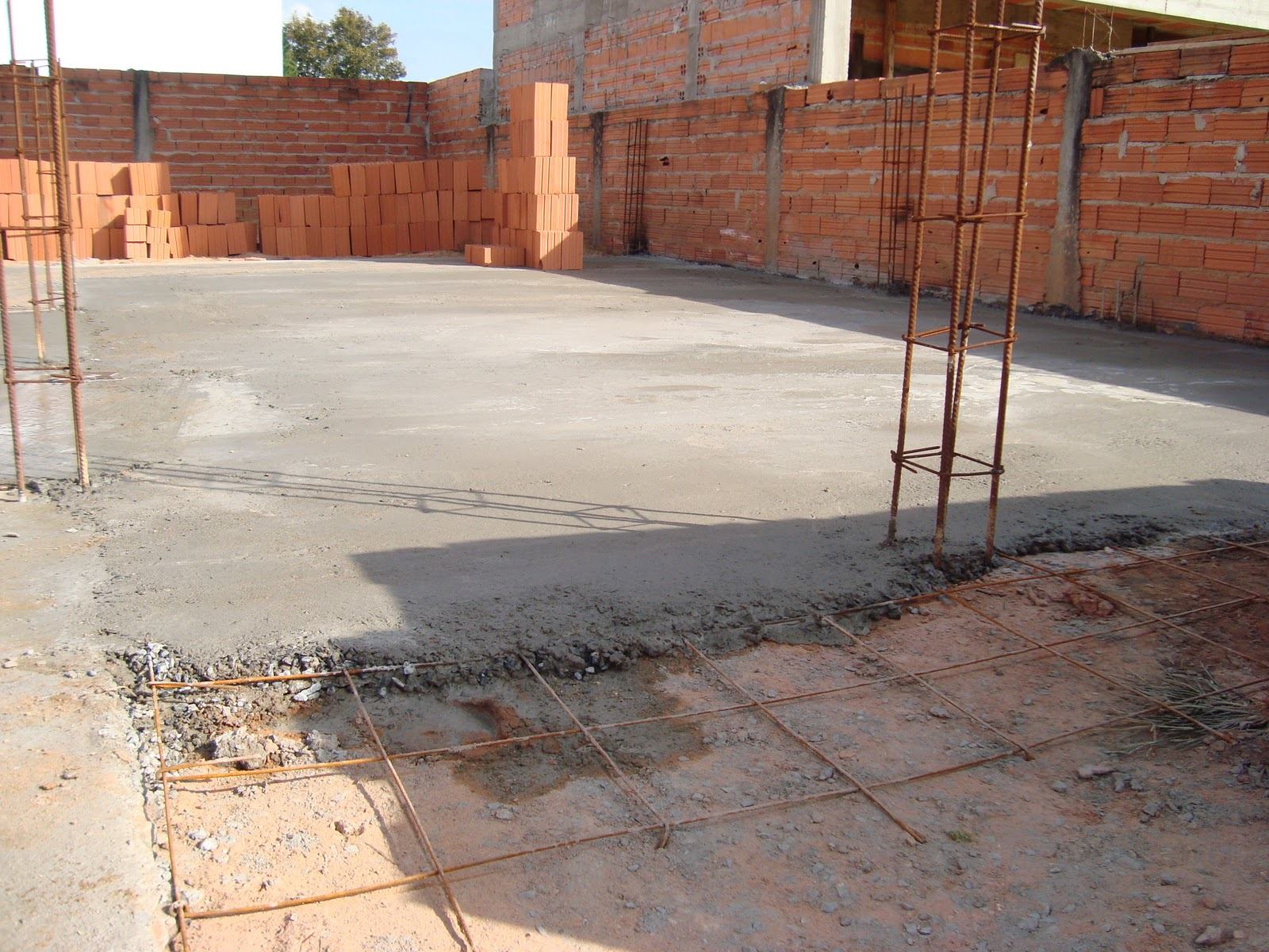 Construção residencial em andamento CJR
